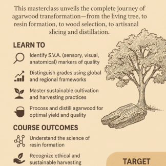 Agarwood Harvesting, Processing & Grading Course