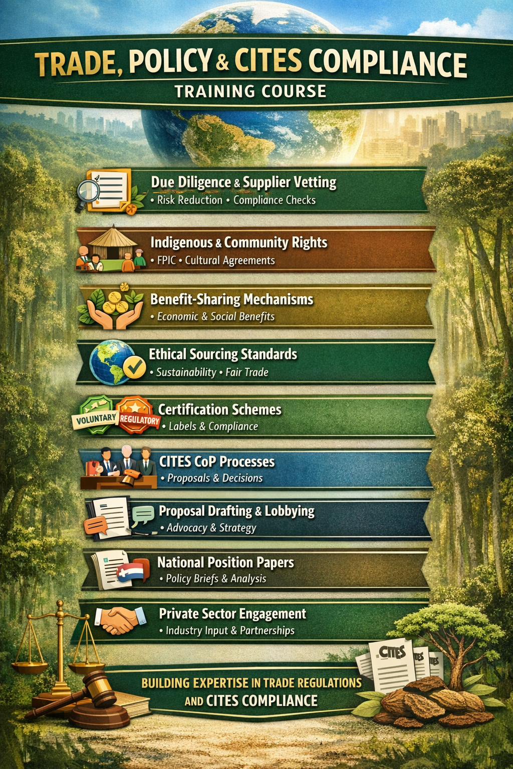 Agarwood Trade, Policy & CITES Compliance