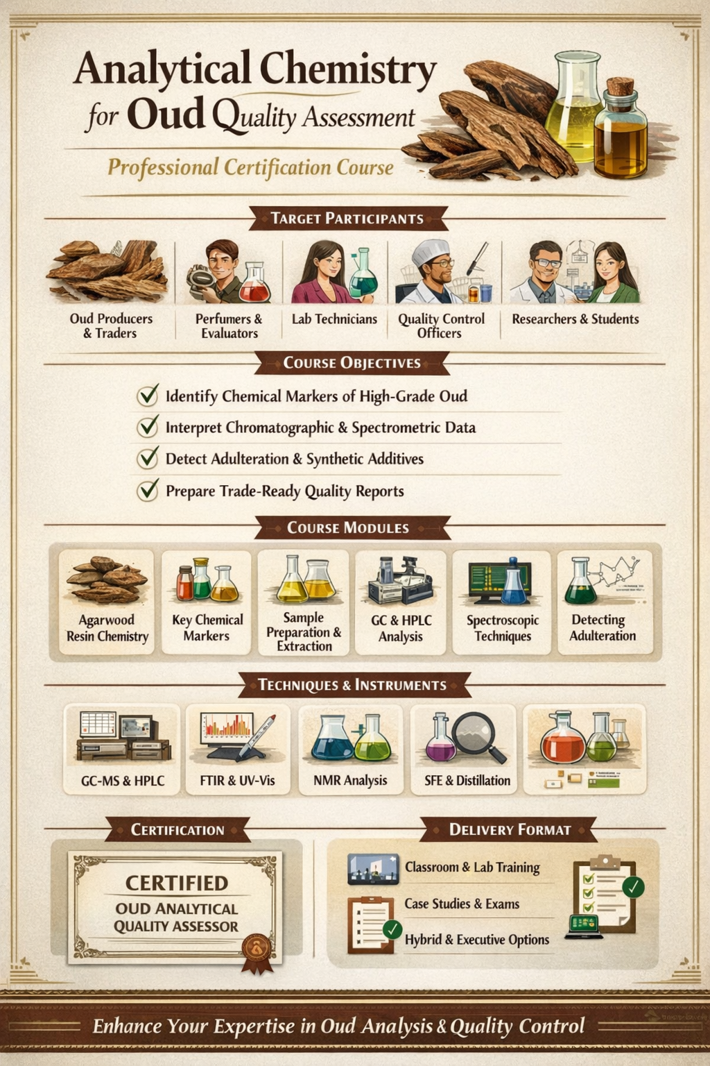 Analytical Chemistry for Oud Quality Assessment Course