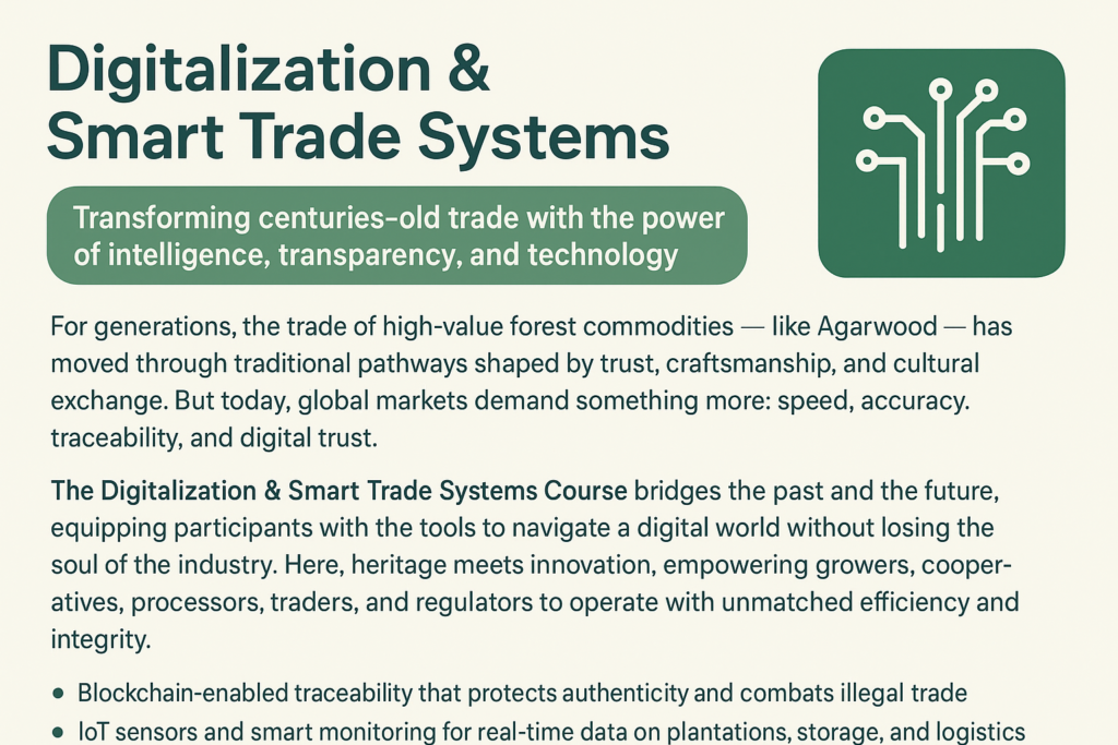 Digitalization & Smart Trade Systems – Oud Academia™