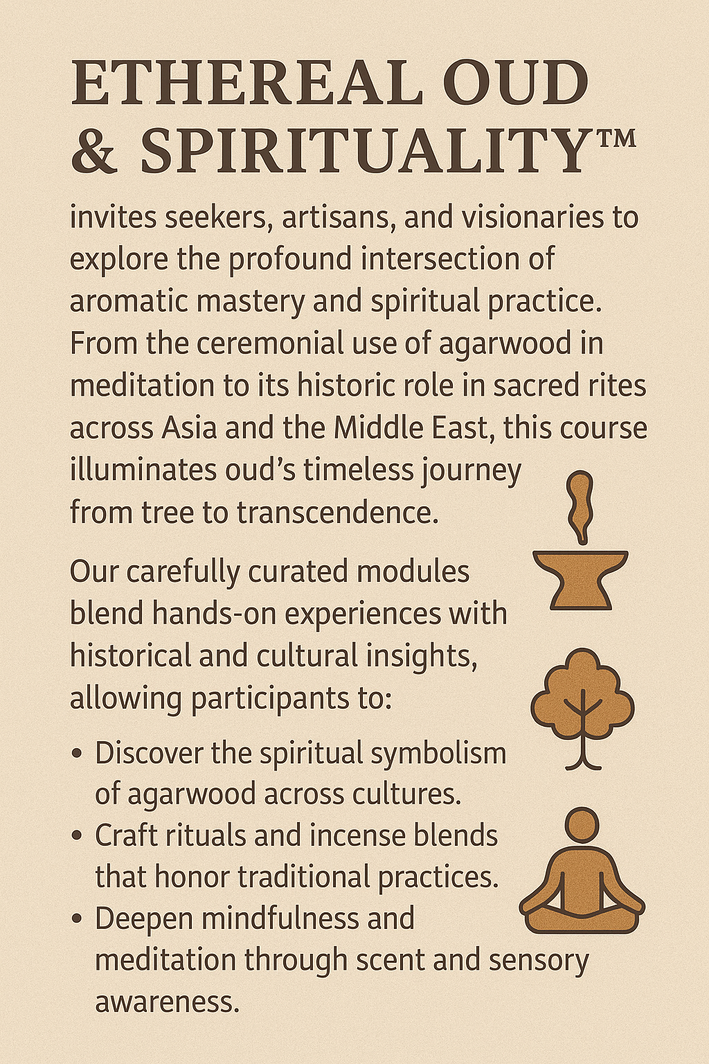 Ethereal Oud & Spirituality Course